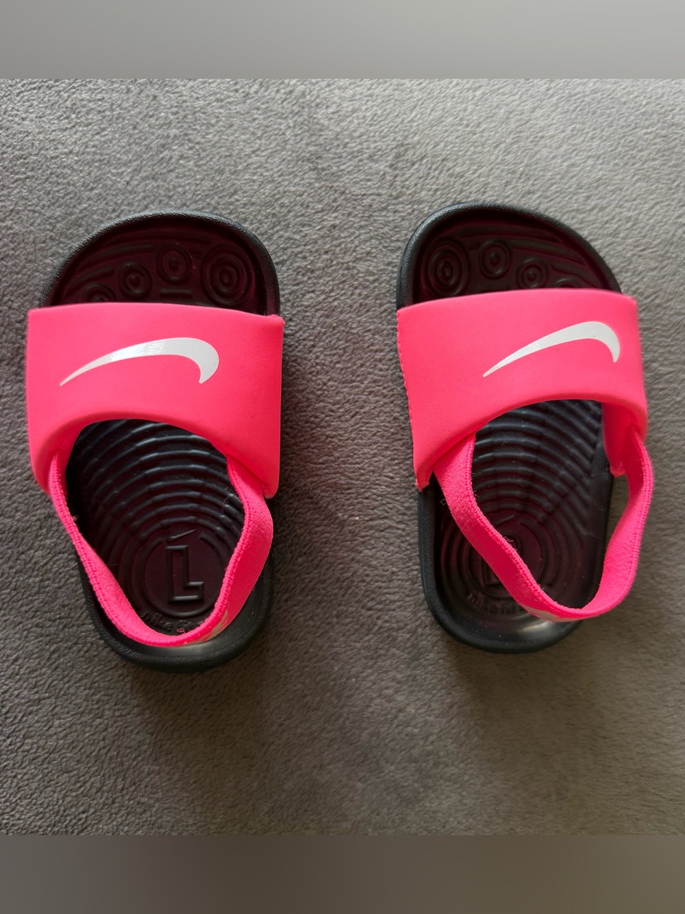 Nike Baby Hot Pink Slide Sandals